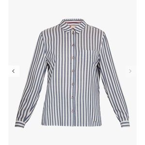Ted Baker striped button up shirt